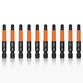 Sdb25231218 Jinshiba T25 Impact Torx Bit Set Bits Tamper Resistant Star 1/4 Inch Hex Sh
