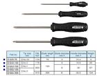 D540-100 Jis-4 D530-75 D550-100 D555-100 Hozan 4 Piece Cross Point Screwdriver Set From Japan Fits Jis And Phillips