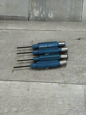 T-4000-119 Johnson Controls Vtg Allen Head Adjustment Tool Lot Of 4