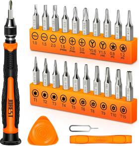 Ajjojm0301ordder1s Jorest 24pcs Small Precision Screwdriver Set With Torx T5 T6 T8 T9 Y00 Star P5