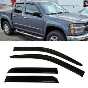 Jumbomotor 768415965979 Smoke Tinted Window Visors Rain Sun Vent Guard Shade Compatible With Chevrole