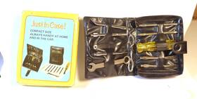 5253 Just In Case Vintage Tool Set Screwdrivers Wrench Wire New Old Stock
