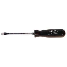Kti-19204 K Tool International 4 Inch Slotted Screwdriver With Black Handle