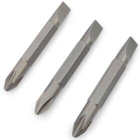 K20 Tools 196852984190 1/4 Hex Screwdriver Bit Set For Drill - Double Ended Driver Phillips And