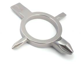 K20 Tools Keychain-screwdriver-#2/#1 Screwdriver Keychain With Phillips And Flat Head - Tiny Edc Pocket Tool #1 #2