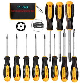 Kako 782937496759 Magnetic Torx Screwdriver Set Multi-function Tool Kit With T5 T6