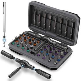 Ms42t Kelin Magnetic Ratchet Screwdriver Set 43 In 1 T Handle