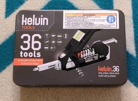 Kelvin 628110995117 Tools .36 Urban Ultra-tool 36 In 1 Multitool Set Integrated New