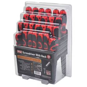 1590 King 313094095082 Screwdriver Set With Stand 26 Piece