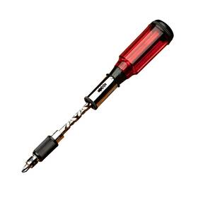 Kings County Tools 763961669241 Yankee Style Screwdriver 7 Double-sided Bits Included Rotating Barrel Wit