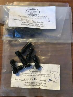 Klassic Tool Crib Ktc Ktc276-50 12x Drill Stop - Hole Dia. 0.073 Sz 50