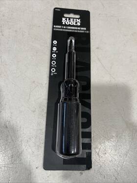 Klein Tools 092644300202 Limited Edition Blackout 11 In 1 Screwdriver