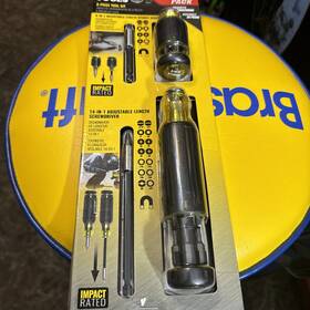 Klein Tools 092644324543 Screwdriver Set 2 Pcs Adjustable Length Multi Bit Impact Driver