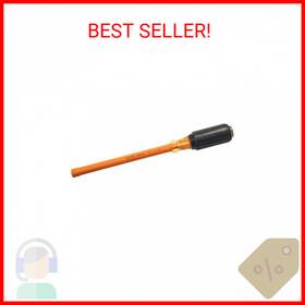 4-ins  Klein Tools 092644326615 646-1/4-ins Insulated 1/4-inch Nut Driver Made In Usa 6-inch Hollo