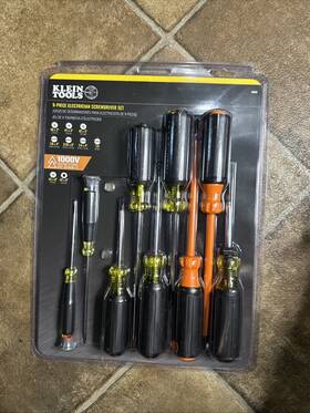 Klein Tools 092644858505 85850 9 Pc Electrician Screwdriver Set 1000 V Same Day Shipping