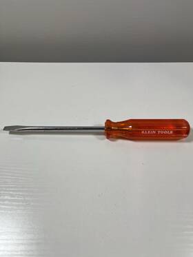 19423 Klein Tools Vintage 10 1/2 Inch Slotted Screwdriver Excellent Condition