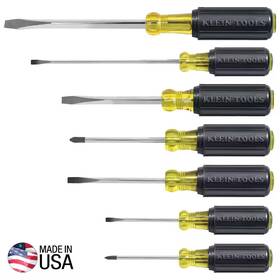 Klein Tools 313115059031 7-piece Assorted Screwdriver Set With Cushion Grip Handles