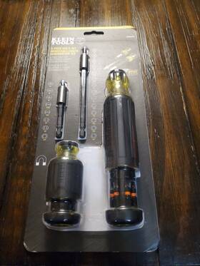 32300hdvp Klein Tools 2-piece Multi-bit Adjustable Length Screwdriver Set