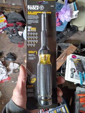 32305hd Klein Tools 15-in-1 Ratcheting Impact-rated Screwdriver New Sealed