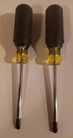 32378 Klein Tools Combination Tip Screwdriver Set With #1 And #2 Tips