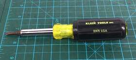 32467 Klein Tools Multi Bit Screwdriver Nut Driver 5-in-1 Made In Usa