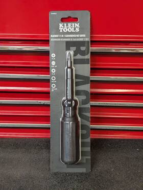 32500blk Klein Tools Limited Edition Blackout 11-1 Screwdriver Nut Driver