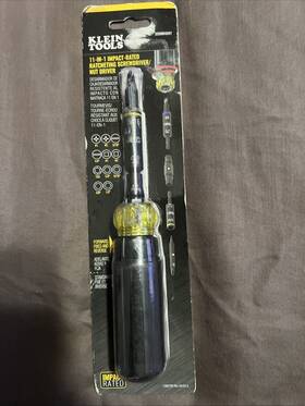 32500hdrt Klein Tools Knect Ratcheting Screwdriver - 11in1 With Phillips
