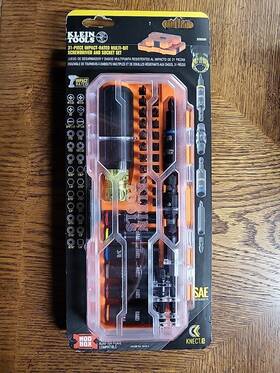 32502hd Klein Tools 31 Piece Impact-rated Multi-bit Screwdriver And Socket Set