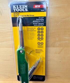 10-fold Klein Tools 32534 32536 Screwdriver / Nut Driver Torx New