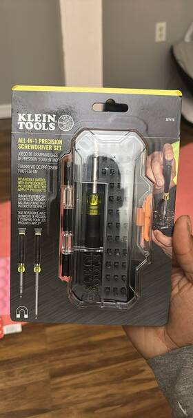32717g Klein Tools Brand New - All-in-1 Precision Screwdriver Set With Case