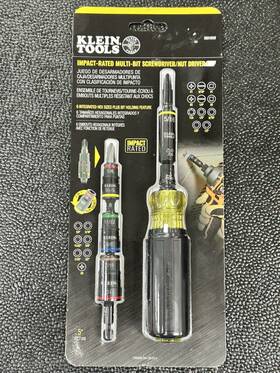 Pd1111770 Klein Tools 32910 11-in-1 Impact Rated Driver Flip Socket 3-piece Magneti