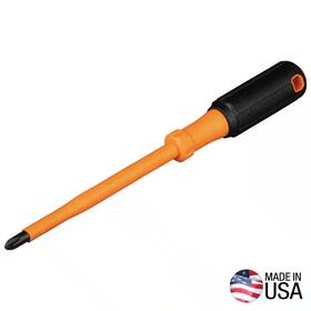 Klein Tools 445002842815 Insulated Screwdriver #3 Phillips Tip 6 Inch Shank