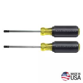 Klein Tools 445007147199 2-piece Combination Tip Screwdriver Set- Cushion Grip Handles Klein Tools 445007147199 2-piece Combination Tip Screwdriver Set- Cushion Grip Handles