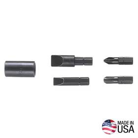 Klein Tools 445032813847 Replacement Screwdriver Bits - Reversible Impact-driver Set