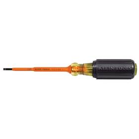 612-4-ins Klein Tools Insulated 1/8-inch Slotted Screwdriver 4-inch