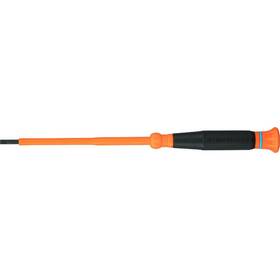 6254ins Klein Tools 1 8 Inch Slotted Insulated Screwdriver With Cushion Grip And Rotating Cap