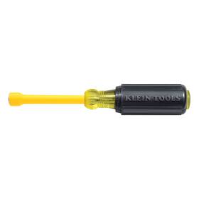 640-7 Klein Tools 640-7/16 7/16in Coated Nut Driver With 3in Hollow Shaft And Cushion Grip Handle
