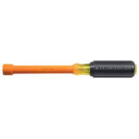 8-ins Klein Tools 646-5/8-ins 5/8-inch Insulated Nut Driver 6-inch Hollow Shaft