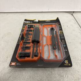 Flip-16 Klein Tools 65242 Knect Ratcheting Impact Flip Socket Screwdriver Set