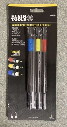 Klein Tools 65411pk3 3-piece Standard Sae Hex Nut Driver Set
