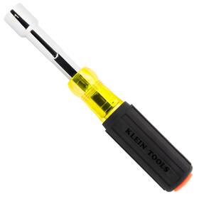 654916mag Klein Tools Color-coded Mag. Hollow-shaft Heavy-duty Nut Driver 9/16 Inch