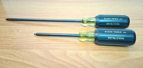 662-no Klein Tools 662-no. Square Tip Screwdrivers 662#2 4 Inch Shank And 666#2 8 Usa