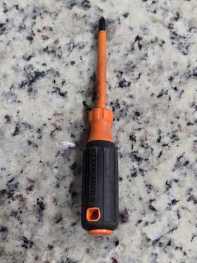 683-4 Klein Tools Ins Insulated Phillips Round Shank Screwdriver