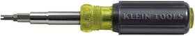 32527 Klein Tools 716080045748 Multi-bit Screwdriver / Nut Driver 11-in-1 With Black