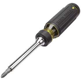Klein Tools 744110864830 15-in-1 Multi Bit Screwdriver Ratcheting Tool With