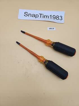 Klein Tools 744111014418 Magnetic Screwdriver Set 2ea