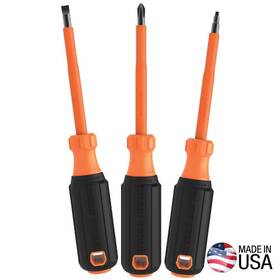 85073insr Klein Tools Screwdriver Set 1000 Volt Insulated 3-piece