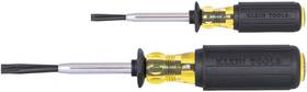 85153k Klein Tools Slotted Screw-holding Screwdriver Set 3/16-inch 1/4-inch Sp