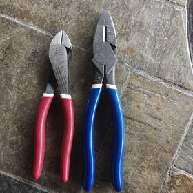85442rwb Klein Tools Used Limited Edition American Legacy Lineman Pliers And Dykes Cutters