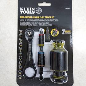 85515hd Klein Tools Flip Socket Mini Ratchet And Multi-bit Driver Set 3-piece